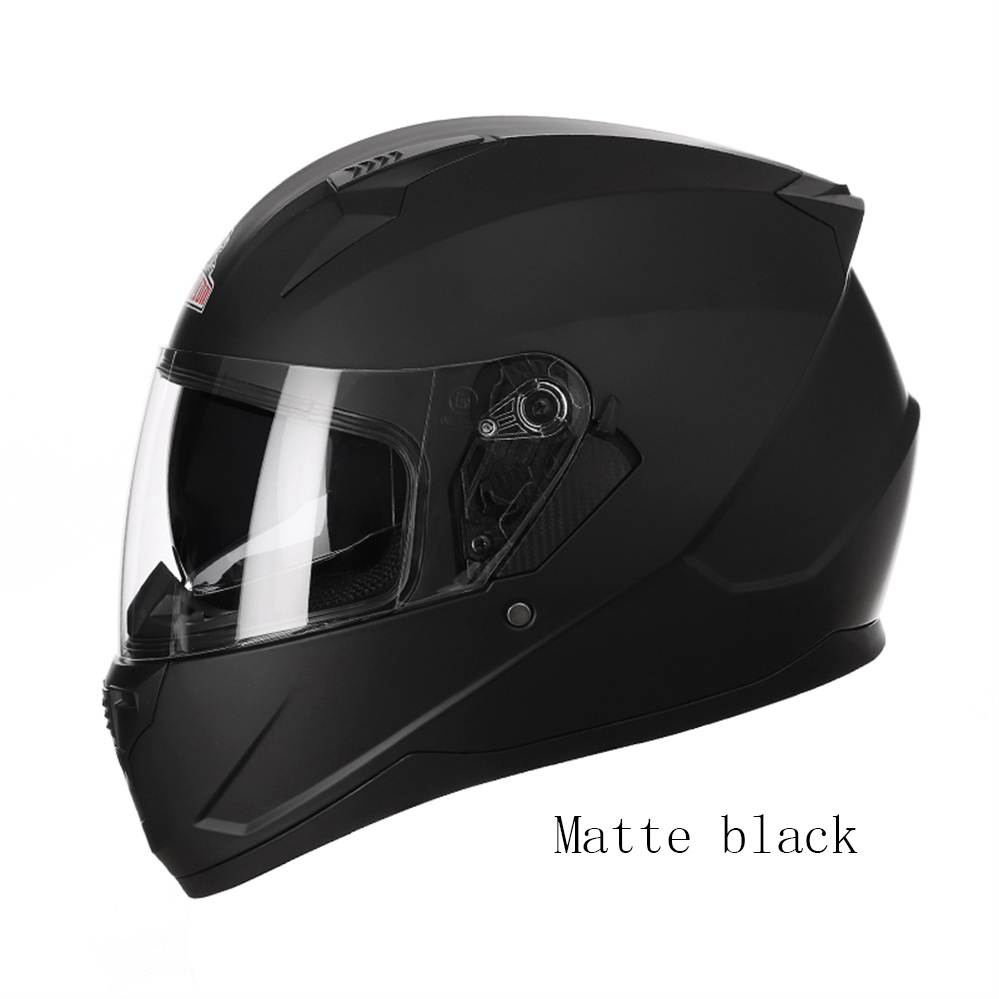 Full Face Motorcycle Helmet With Bluetooth - Helm sepeda motor lensa ganda wajah