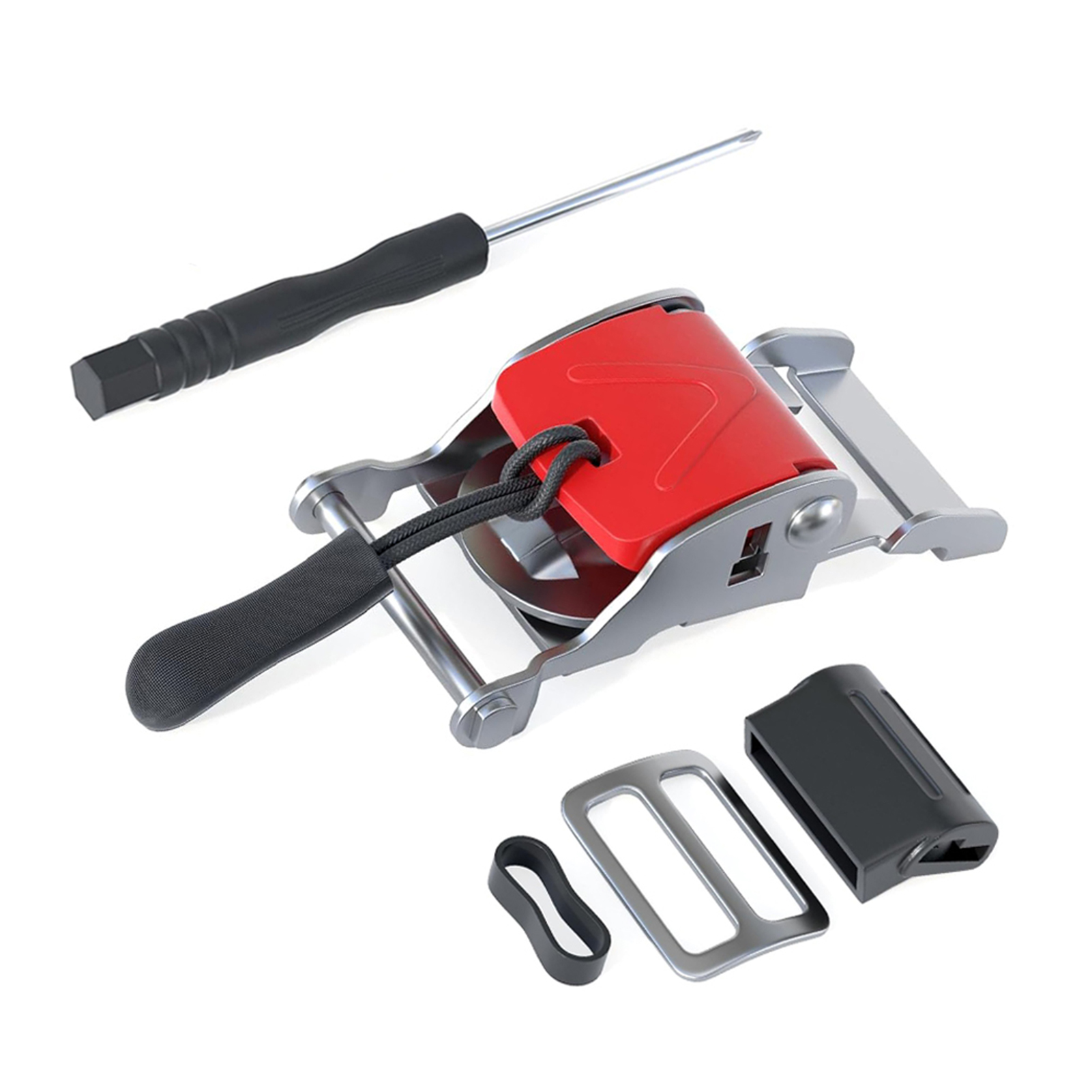 Quick Release Buckle Motorcycle Helmet - Kit Gesper Pelepas Cepat Helm Ringan