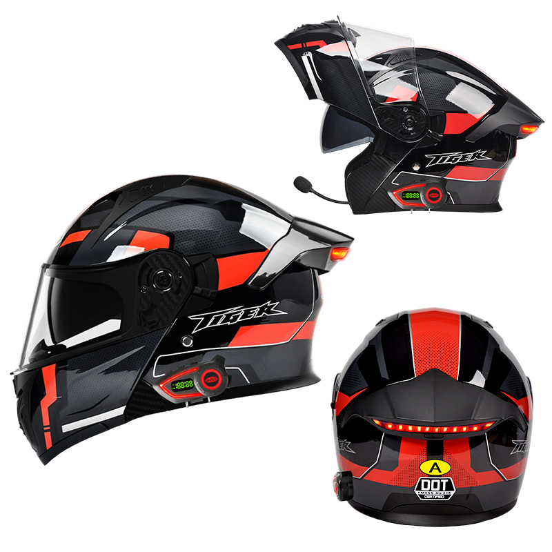 Helm Motor LED Intelligence Ta - Full Face Motorcycle Helmet With Bluetooth ulasan dan harga