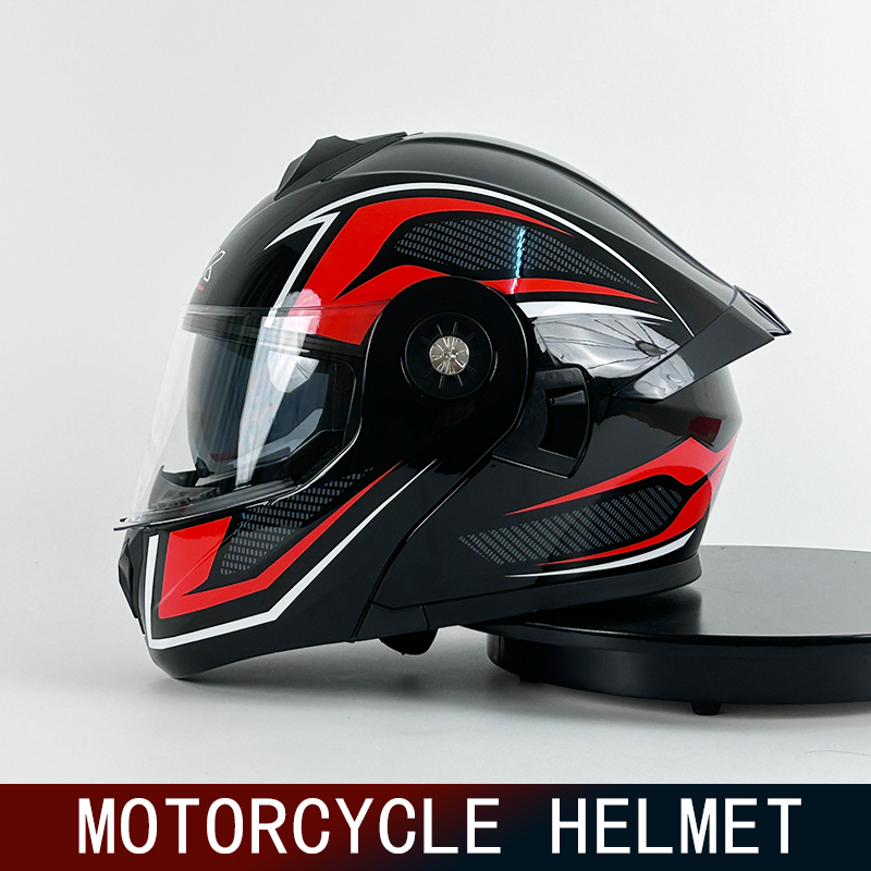 Helm Sepeda Motor Helm Wajah P - Full Face Motorcycle Helmet With Bluetooth ulasan dan harga