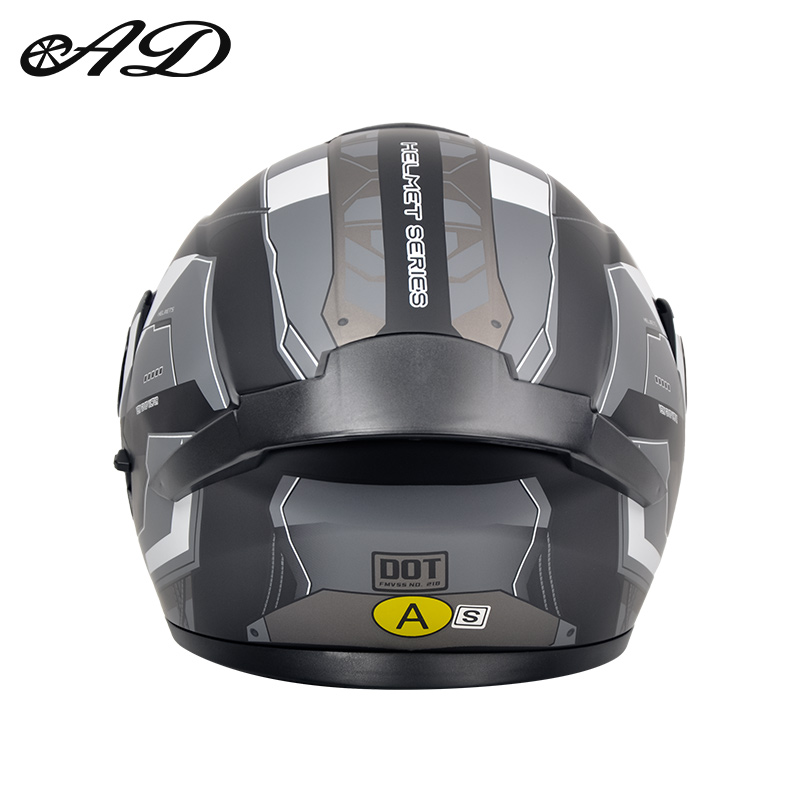 Helm Motor Open Face Bersertif - Full Face Motorcycle Helmet With Bluetooth ulasan dan harga
