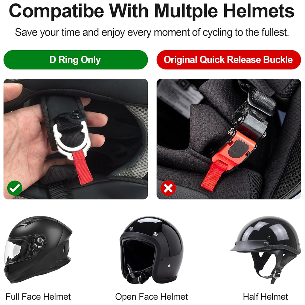 Kit Gesper Pelepas Cepat Helm  - Quick Release Buckle Motorcycle Helmet ulasan dan harga