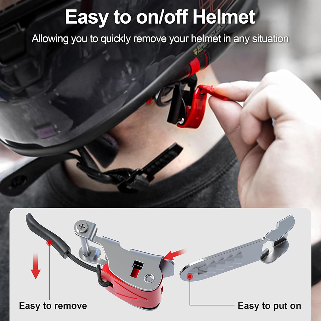 Kit Gesper Pelepas Cepat Helm  - Quick Release Buckle Motorcycle Helmet ulasan dan harga