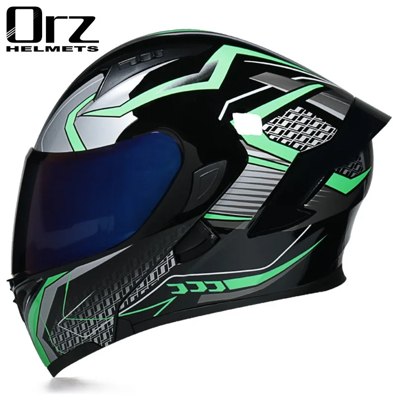Helm Sepeda Listrik Universal  - Full Face Motorcycle Helmet With Bluetooth ulasan dan harga